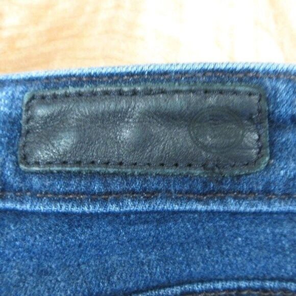 AG ADRIANO GOLDSCHMIED The Prima Mid Rise Cigarette Leg Denim Jeans Sz 30 (31.5) - Picture 6 of 13